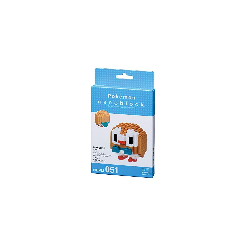 Kawada Nano Block Покемон Роулет Конструктор 150 деталей Образовательная игрушка
