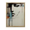 Urban Femininity In Abstraction Urban Femininity In Abstraction, 70X100 Cm, Light Oak Wood Frame, Matte Paper 230 Gsm