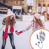 Heated Gloves Usb Gloves Winter Warm Five-Finger Heating Gloves Pad Electric Heating Film Glove Heating Sheet With Switch