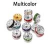 50pcs/lot 4 6 8 10mm Rhinestone Rondelles Crystal Bead Loose Spacer Beads for DIY Jewelry Making Accessories Supplie