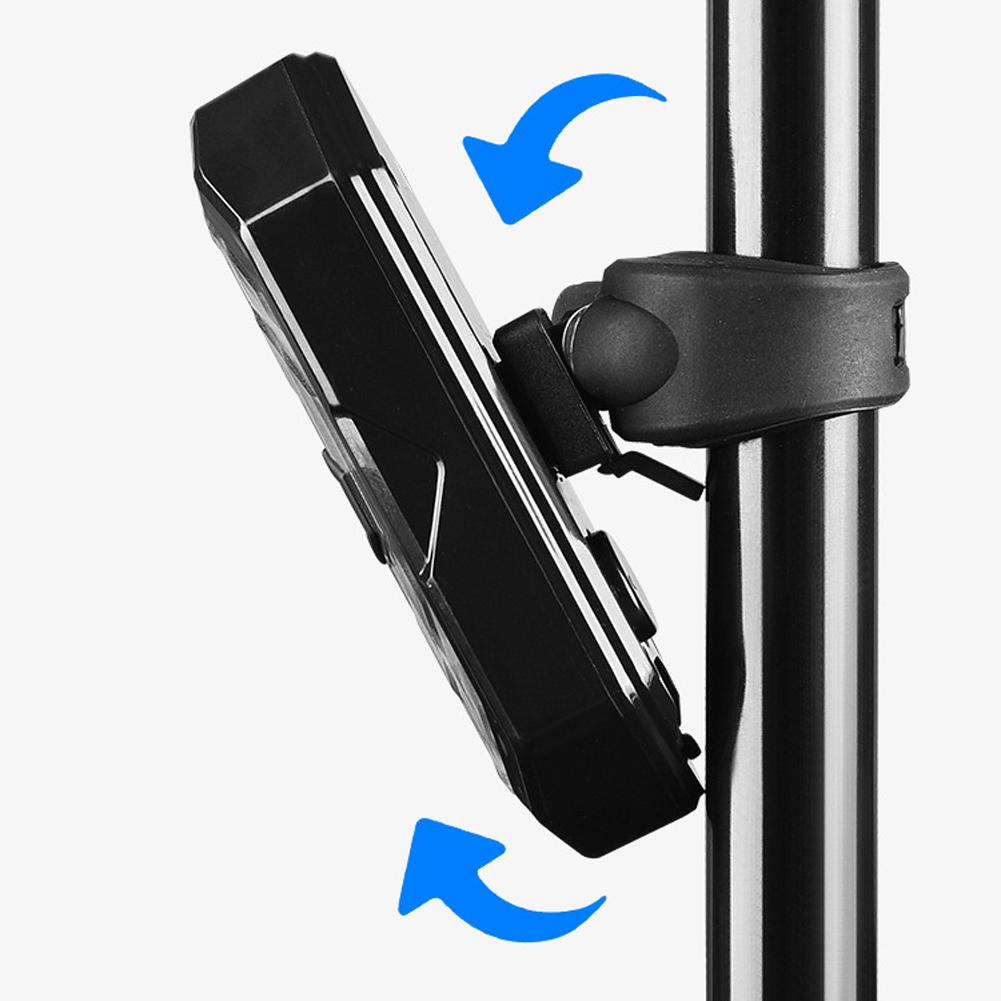 Умный велосипедный сигнал поворота, USB перезаряжаемый задний фонарь для велосипеда, задний фонарь, беспроводной светодиодный пульт дистанционного управления