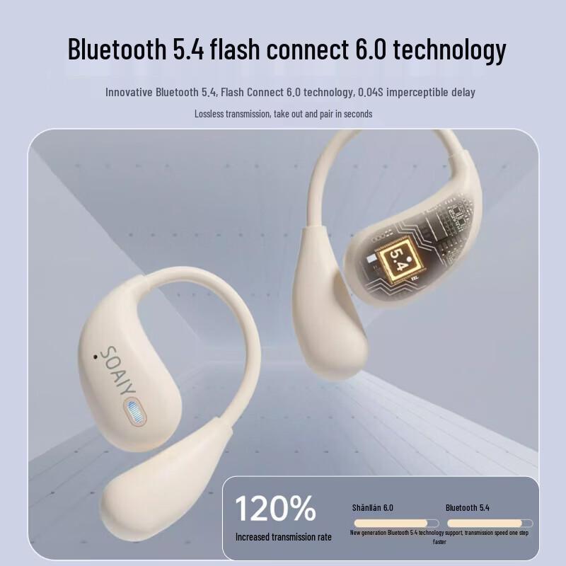 Bluetooth-наушники Soai GD31 с костной проводимостью