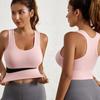 Ladies Fitness Sports Bra Shockproof Push Up Yoga Vest Daily Casual Underwear High Elasticity Tank Top Lingerie
