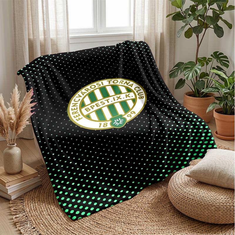 Ferencvaros Theme blanket Soft Flannel Fleece Blanket Warm Lightweight Throw Blanket for Home Sofa Bed