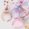 Candy Hairball Birthday Headband Cake Decoration Children Girl Party Headgear Photo Hat Props