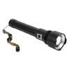 XHP90 Zoom Вход-Выход Мощность Дисплей Фонарик Открытый фонарик сильной яркости