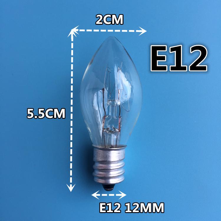 E12 Керамический Ночник-Аромалампа Лотос с Желтой Лампочкой, 220В 10Вт Стеклянный Корпус.