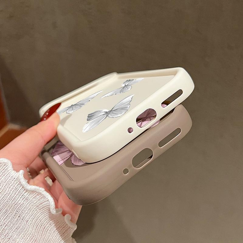 Однотонный матовый противоударный чехол с рисунком бабочки для Google Pixel 9 Pro XL 8 Pro 8A TPU мягкий защитный чехол для линз телефона