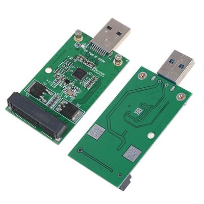 1 шт. Mini Usb 3.0 для Pcie Msata внешний SSD-адаптер для печатной платы