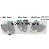 DC Female Male DC Connector 5.5 x 2.1MM 5.5*2.5MM 3.5*1.35MM Power Jack Adapter Plug Led Strip Light CCTV Cable Terminal