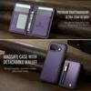 For Samsung Galaxy S26 Ultra Magnetic Case Water Transfer Printing Metal Frame PC Phone Back Cover