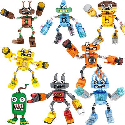 Мой поющий монстр строительный набор мультяшная музыкальная развивающая игра строительные блоки игрушка своими руками для детей и взрослых подарок на день рождения на Рождество