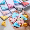 5/10Pcs Solid Color Triangle Corner Clips Page Holder Paper Clip Office Accessories Photo Clamp School Supplies Stationary
