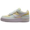 Кроссовки Air Force 1 Shadow Low top для скейтбординга Женские Желтый Белый Зеленый DZ1847-301