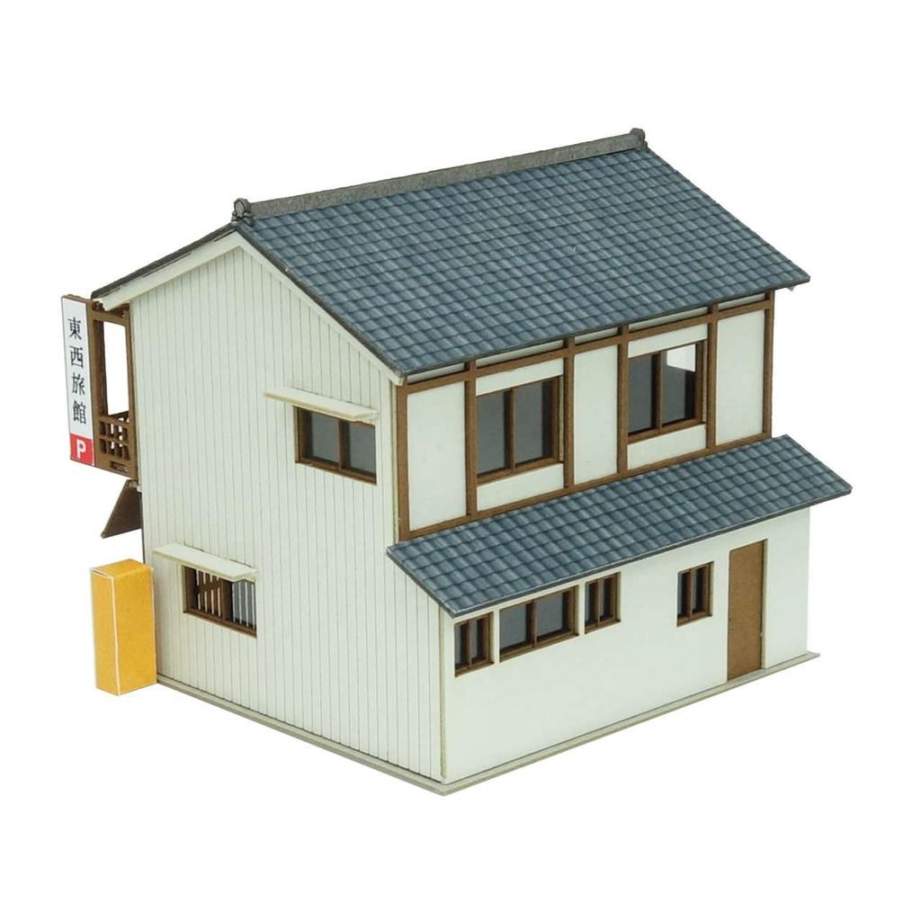 Sankei Nostalgic Diorama Series Ryokan Paper Craft 4XL 1/150 MP03-113
