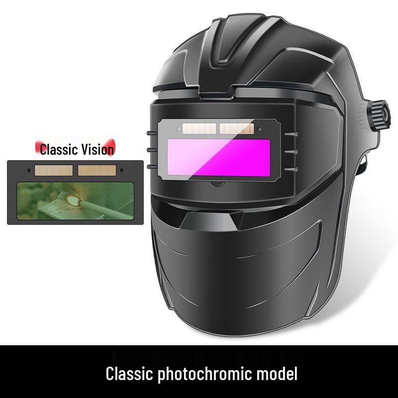 Сварочная маска с автоматическим затемнением, защитой от ожогов и вспышек