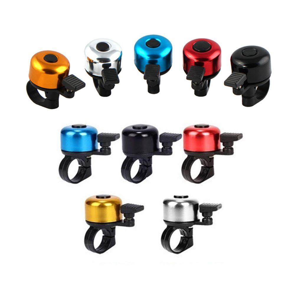Metal Rings Aluminum Alloy Safety Bike Bell Horn Sound Alarm Metal Ring Cycling Bicycle Handlebar