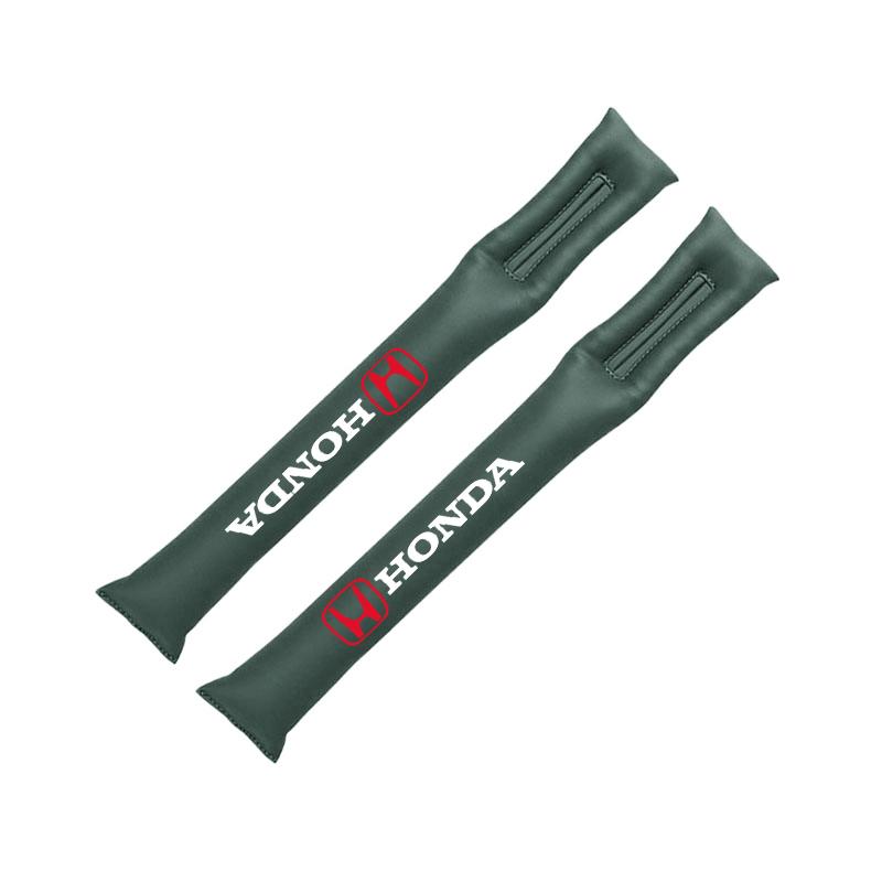 AAFW1 Car Seat Gap Filler Strip Soft Pads Leather Car Styling Spacer For Honda civic accord fit jazz pilot CRV odyssey passport city
