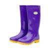 Waterproof Women's Fashion Long Rain Boots - Wear-resistant, Non-slip Rubber for Commuting or Kitchen Use