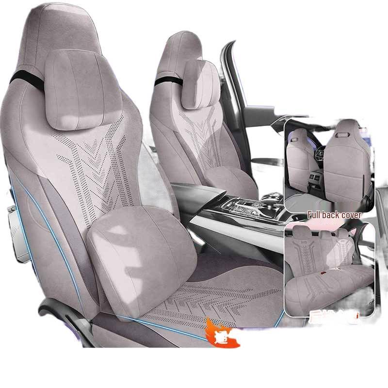 Дышащий, износостойкий чехол на сиденье BYD Ramses Qin Plus для всех сезонов - Специальная подушка для электромобилей/DMI.