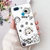 Clear For Oppo A12 CPH2077 CPH2083 Cover For Oppo A12 Case Luxury Butterfly Love Fashion Flowers Cool Lion Cute Painted