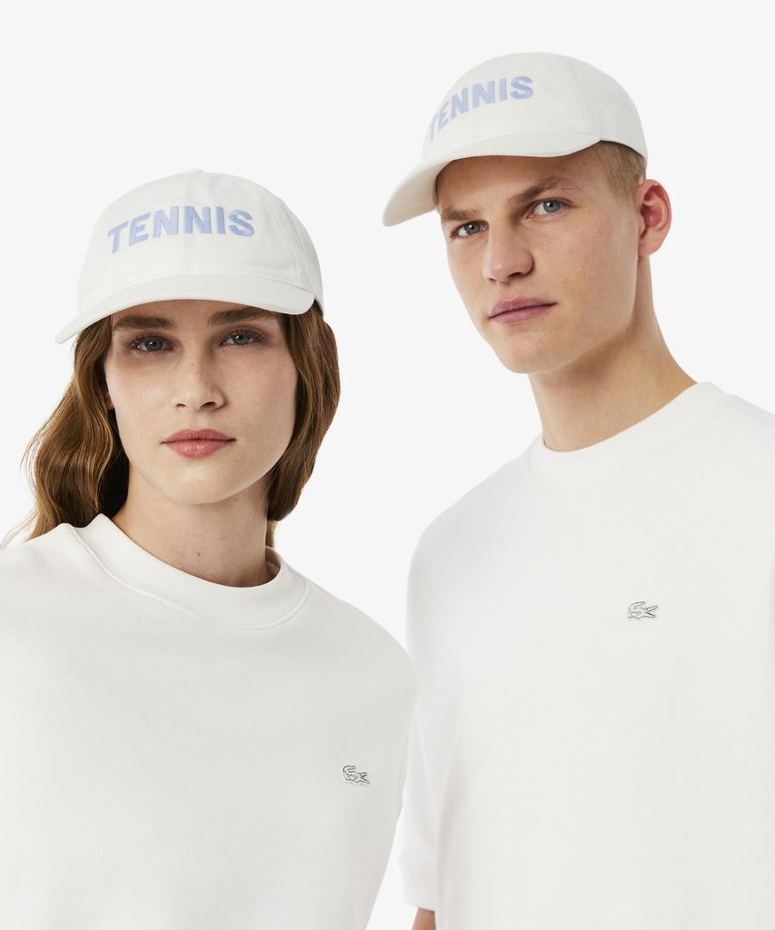 LACOSTE Унисекс Кепка с вышивкой букв и мячом для тенниса Rk2634-56G 7Kf