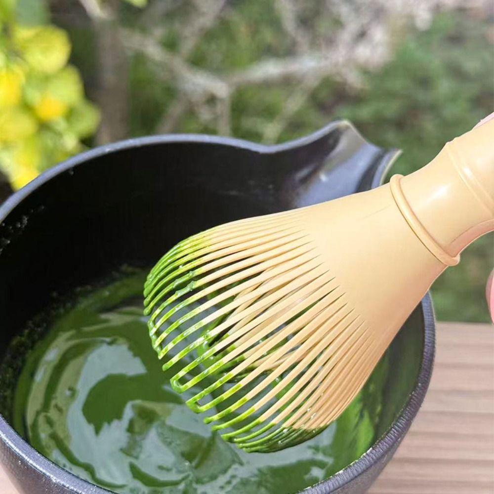 Hangable Resin Whisk ABS Green Tea Powder Whisk Portable Matcha Whisk