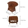 1: 8 12 Dollhouse Patio Table and Chair Pretend Play Toy Realistic Collections Miniature