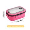 1200 мл портативный большой емкости ланч-бокс для микроволновой печи, коробка для скамьи, разделенная на части, ПП, коробка для пикника, ланч-бокс, предотвращает появление запаха, школа, офис