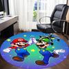 1pc Mario Luigi Office Round Area Rug, Under Office Chairs Bedroom Living Room Home Decor  a1022273