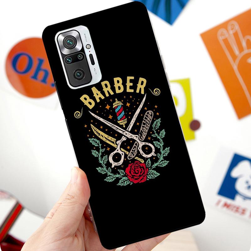 Hair Stylist Hairdresser Case For Xiaomi Redmi Note 12 Pro 11 8 9 10 Pro 9S 10S 11S 12S Redmi 12C 10C 9C 10A Cover