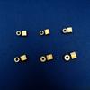 5Pcs/Lot 0.3M Brass Gear 10/11/12/13/15 Teeth Height 4mm Mini Spur Pinion Mechanical Bore Hole Aperture 2mm 1.98mm 1.5mm 1.48mm