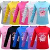 Kids Girls Anime Cartoon K-POP Rumi Zoey Mira Printed Casual Long Sleeves T-Shirt Top