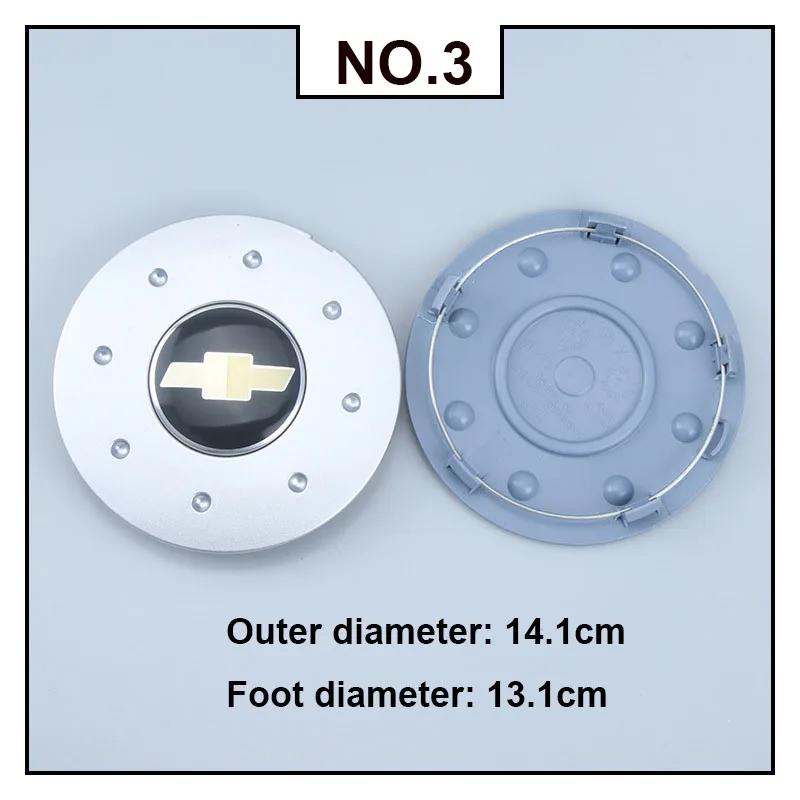 AABJW1 4PCS Auto Tire Caps for Chevrolet Blazer Sail AVEO SPARK BOLT CAPTIVA CRUZE MALIBU TRAX Large Car Wheel Center Hub Covers