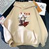 Genshin Impact Women Hoodie Arataki Itto Print Costume Hip Hop Ulzzang Sportswear Male/Female Sweatshirts Graphic Top