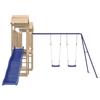Solid Wood Play Tower Pine
