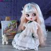 Кукла ICY DBS Blyth, белая кожа, разноцветные волосы, глянцевое матовое лицо, нюд, шарнирное тело, игрушка для девочки, подарок