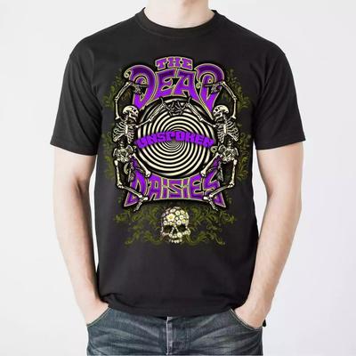 The Dead Daisies Черная футболка унисекс с коротким рукавом Unspoken S-5XL BT359 Футболка унисекс