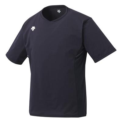 Короткий рукав General One DNVY L [DESCENTE] Ветровка, трасса, стандарт, ветрозащитная, эластичная, бейсбол, волейбол, тренировочная, цель, точка, мужская