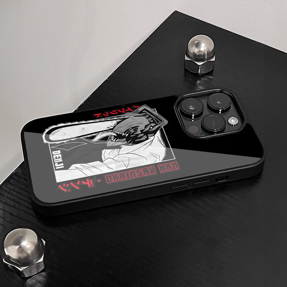 Чехол для телефона C-ChainsawS M-Man Aki Hayakawa для Iphone 16 15 14 13 12 11 Pro Max Mini Plus Se Xr X Xs PC+TPU