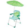 Kids Folding Beach Chair With Sun Umbrella Outdoor Lightweight Travel Picnic Child Camping Chair Wind Resistant Beach Lounger