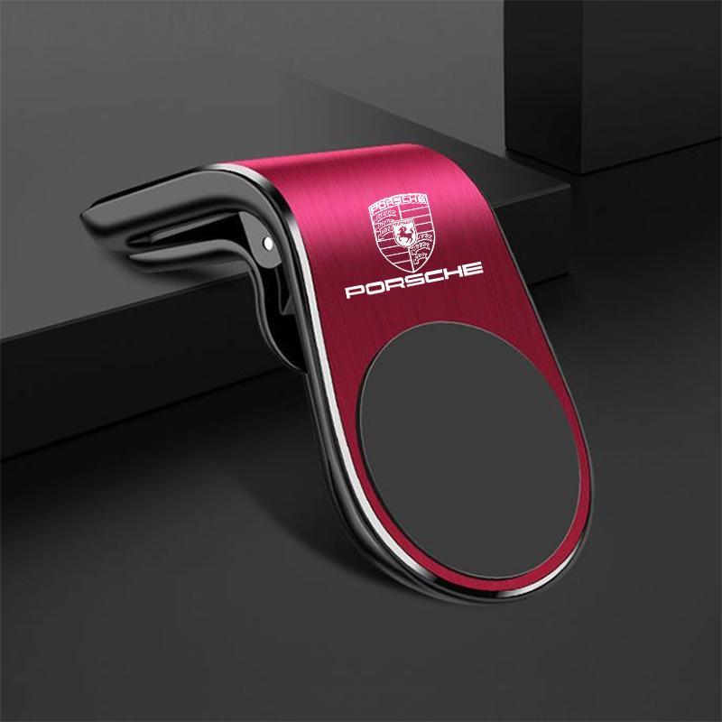 Магнитный Держатель для Мобильного Телефона в Автомобиль Крепление на Воздуховод Для Porsche Panamera Cayenne Taycan 911 718 Macan Carrera-GT 928 Аксессуары