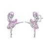 925 Silver Earring Stud For Women Moon Star Cat Design Wedding Party Jewelry Gift Handmade