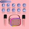 Мини-динамик P3 Bluetooth с беспроводным микрофоном для домашнего караоке