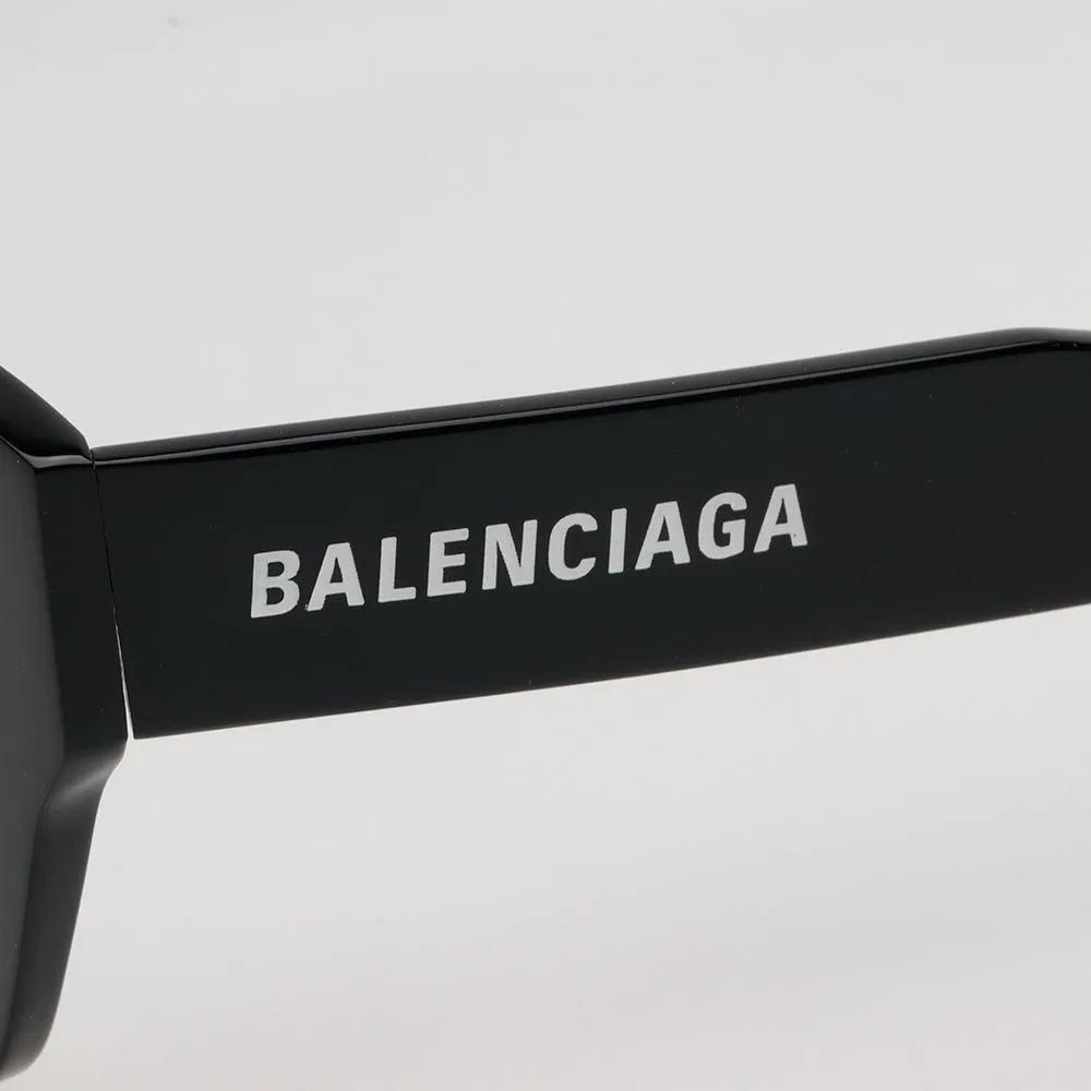 Balenciaga Eyeglass Frames BB0309O 001 Horn-rimmed Black Square Fashion