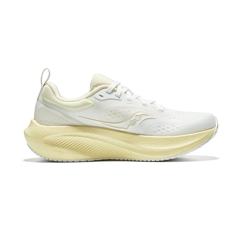 Saucony Surge 3 SU Anti-Slip Wear-Resistant Low-Top Running Shoes Women's White Yellow Saucony S18221-1