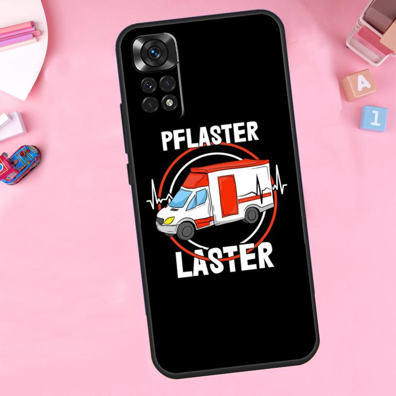 Чехол для телефона скорой помощи EMS EMT Парамедик для Xiaomi Redmi Note 11 10 9 8 12 Pro Turbo 9S 10S 11S 12S 9A 9C 10C 12C