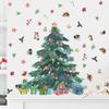 Новые наклейки на стену в виде рождественской елки для гостиной, детской комнаты, украшения дома, наклейки на стену для стеклянного окна, витрины магазина, домашнего декора