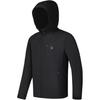 Fitness Outdoor Series Casual Hooded Long Sleeve Jacket Men Jacket Deep-Black A11M441706F-BK