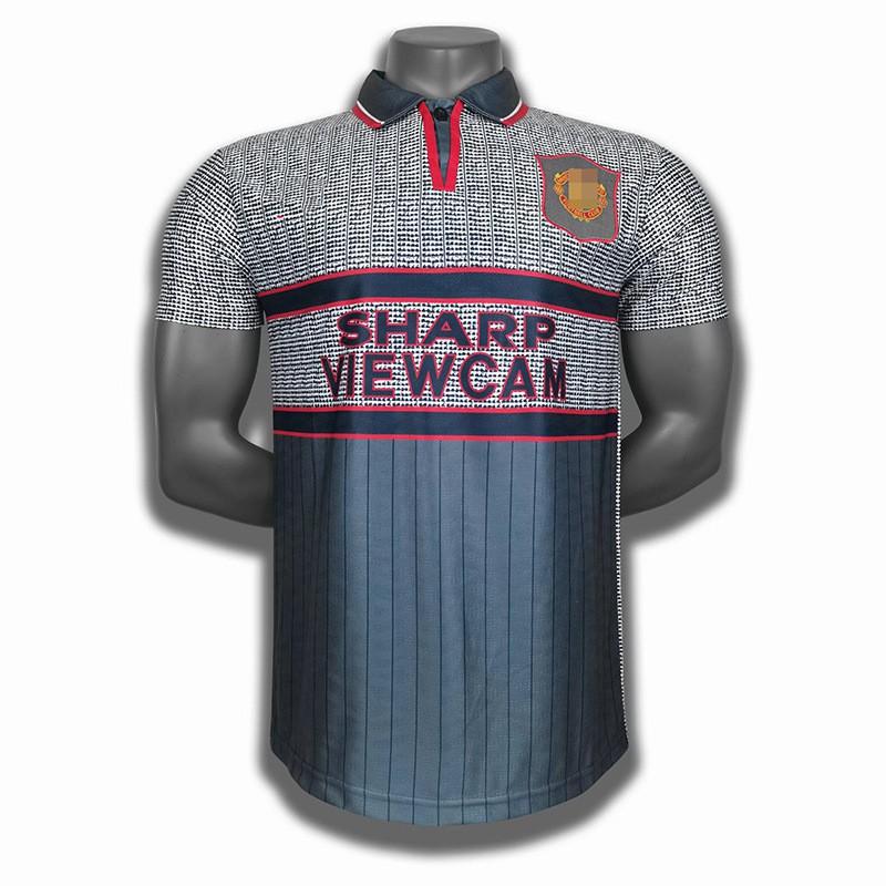 Manchester United Retro Soccer Jersey 2000-01 Beckham No.7 Scholes Ronaldo 2019-20 Home Away Goalkeeper Short Long Sleeve